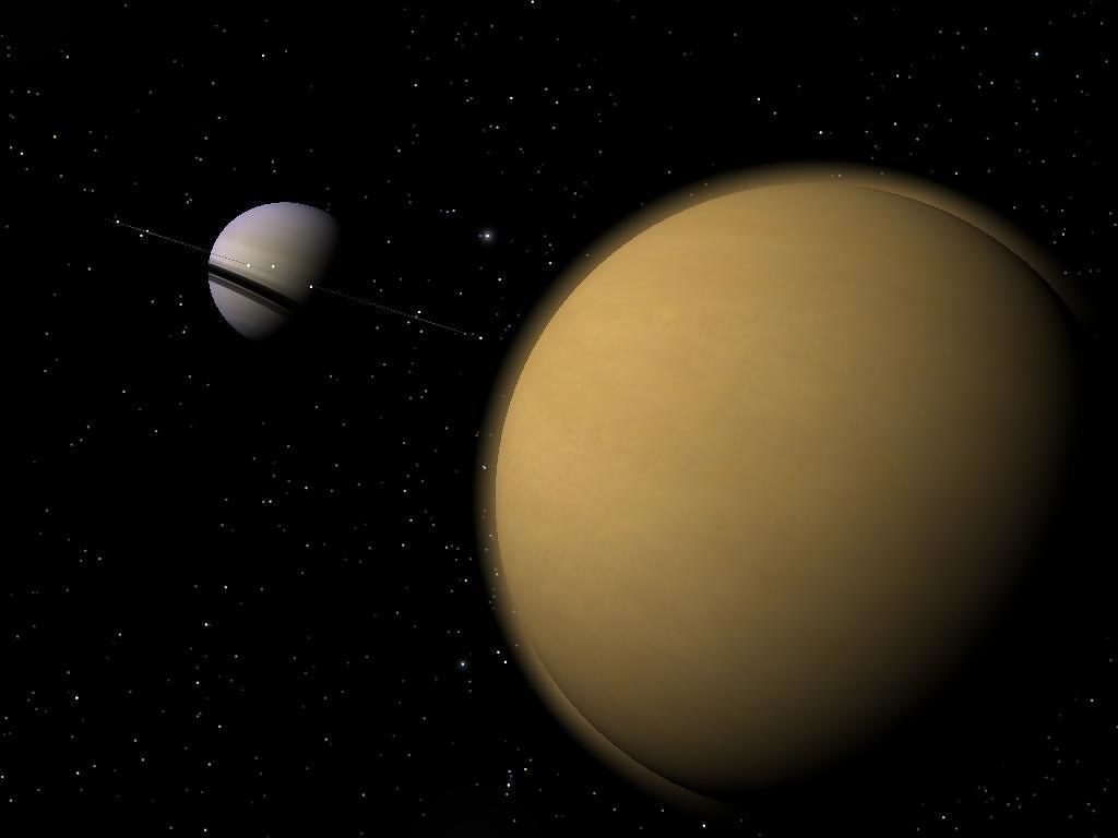hydrogen bond - titan moon