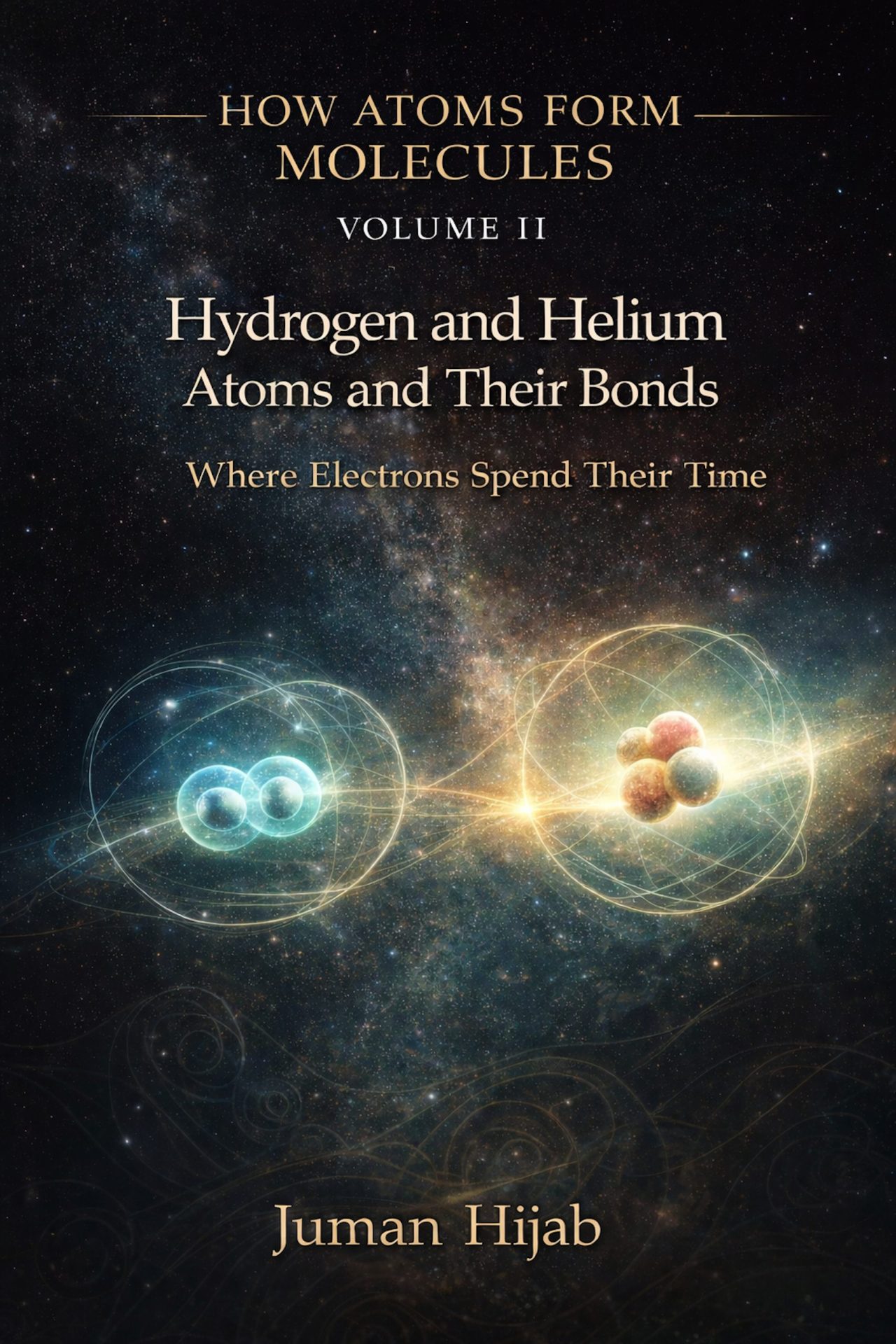 Hydrogen and Helium Atoms and their bonds