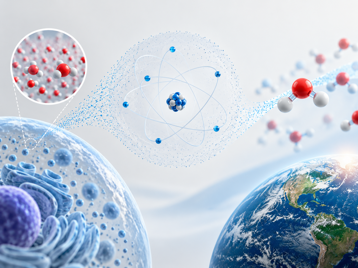 From electrons, to atoms, to Earth From electrons, to atoms, to Earth